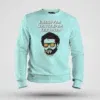 Ungoppan Whistle Ah Kaetavan Men/Unisex Sweatshirt in Mint Color