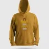 Yaar Ange Yaarada Ange Men/Unisex Hoodie in Mustard Yellow Color