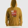 Oru Gentleman Ah Paathuthu Kekkara Kelviyaa Da Idhu Men/Unisex Hoodie in Mustard Yellow Color