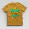 Nee Thirupura Sundari Illa Thiruttu Sundari Boys Round Neck T-Shirt in Mustard Yellow Color