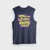 Onnu Inga Irukku, Innonu Enga Men/Unisex Tank Top in Navy Blue Color