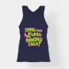 Onnu Inga Irukku, Innonu Enga Women's Tank Top in Navy Blue Color