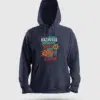 Orthanukku Ullooru La Kazhudha Meiykave Vakku Ila Men/Unisex Hoodie in Navy Blue Color