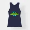 Marupadiyum Modhalenda! Women's Tank Top in Navy Blue Color
