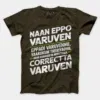 Naan Eppo Varuven, Eppadi Varuvennu, Yaarukum Theriyadhu Men/Unisex T-Shirt in Olive Green Color
