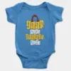 Yaar Ange Yaarada Ange Onesie/Romper in Orchid Blue Color