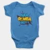 Naa Romba Bisyy Onesie/Romper in Orchid Blue Color