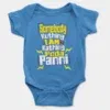 Somebody Kuthing Iam Kathing Onesie/Romper in Orchid Blue Color