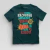 Orthanukku Ullooru La Kazhudha Meiykave Vakku Ila Boys Round Neck T-Shirt in Petrol Blue Color