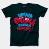 Innuma Indha Ooru Namala Nambudhu Men/Unisex T-Shirt in Petrol Blue Color