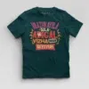 Vaazhkayila Sila Adigal Vizha Dhan Seyiyum Boys Round Neck T-Shirt in Petrol Blue Color