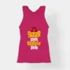 Yaar Ange Yaarada Ange Women's Tank Top in Pink Color