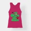 Naanga Adi Vangadha Area Ve Kedayadhu Women's Tank Top in Pink Color