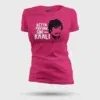 Ketta Payyan Sir Indha Kaali Women's T-Shirt in Pink Color
