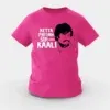 Ketta Payyan Sir Indha Kaali Girls Round Neck T-Shirt in Pink Color