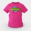 Marupadiyum Modhalenda! Girls Round Neck T-Shirt in Pink Color