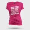 Naan Eppo Varuven, Eppadi Varuvennu, Yaarukum Theriyadhu Women's T-Shirt in Pink Color