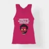 Ungoppan Whistle Ah Kaetavan Women's Tank Top in Pink Color