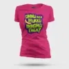 Onnu Inga Irukku, Innonu Enga Women's T-Shirt in Pink Color