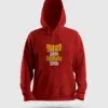 Yaar Ange Yaarada Ange Men/Unisex Hoodie in Red Color
