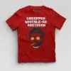 Ungoppan Whistle Ah Kaetavan Boys Round Neck T-Shirt in Red Color