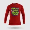 Onnu Inga Irukku, Innonu Enga Men/Unisex Long Sleeve T-Shirt in Red Color