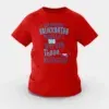 Naanum Valikkaatha Maathiri Evlo Neram Thaan Nadikkirathu Girls Round Neck T-Shirt in Red Color