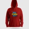 Naa Romba Bisyy Men/Unisex Hoodie in Red Color