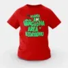 Naanga Adi Vangadha Area Ve Kedayadhu Girls Round Neck T-Shirt in Red Color