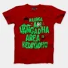 Naanga Adi Vangadha Area Ve Kedayadhu Men/Unisex T-Shirt in Red Color