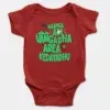 Naanga Adi Vangadha Area Ve Kedayadhu Onesie/Romper in Red Color