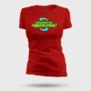 Marupadiyum Modhalenda! Women's T-Shirt in Red Color
