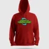 Marupadiyum Modhalenda! Men/Unisex Hoodie in Red Color