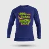Onnu Inga Irukku, Innonu Enga Men/Unisex Long Sleeve T-Shirt in Royal Blue Color