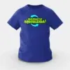 Marupadiyum Modhalenda! Girls Round Neck T-Shirt in Royal Blue Color
