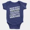 Naan Eppo Varuven, Eppadi Varuvennu, Yaarukum Theriyadhu Onesie/Romper in Royal Blue Color