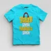 Yaar Ange Yaarada Ange Boys Round Neck T-Shirt in SkyBlue Color