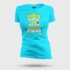 Somebody Kuthing Iam Kathing Women's T-Shirt in SkyBlue Color