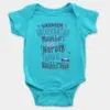 Naanum Valikkaatha Maathiri Evlo Neram Thaan Nadikkirathu Onesie/Romper in SkyBlue Color