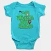 Naanga Adi Vangadha Area Ve Kedayadhu Onesie/Romper in SkyBlue Color