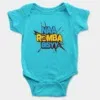 Naa Romba Bisyy Onesie/Romper in SkyBlue Color