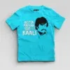Ketta Payyan Sir Indha Kaali Boys Round Neck T-Shirt in SkyBlue Color