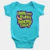 Onnu Inga Irukku, Innonu Enga Onesie/Romper in SkyBlue Color