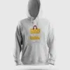 Yaar Ange Yaarada Ange Men/Unisex Hoodie in White Color