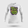 Onnu Inga Irukku, Innonu Enga Men/Unisex Long Sleeve T-Shirt in White Color