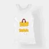 Yaar Ange Yaarada Ange Women's Tank Top in White Color