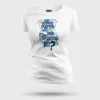 Nalu English Paper Meinjittu Vandhu Film Kattriya Nee Women's T-Shirt in White Color