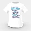Naanum Valikkaatha Maathiri Evlo Neram Thaan Nadikkirathu Girls Round Neck T-Shirt in White Color
