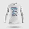 Naanum Valikkaatha Maathiri Evlo Neram Thaan Nadikkirathu Men/Unisex Long Sleeve T-Shirt in White Color