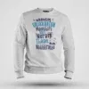 Naanum Valikkaatha Maathiri Evlo Neram Thaan Nadikkirathu Men/Unisex Sweatshirt in White Color